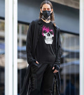 Emo Skull Pink Hair Unisex T-shirt